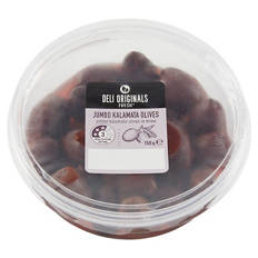 Jumbo Kalamata Olives 130g